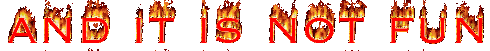 Flames, eternal torment and everlasting darkness.